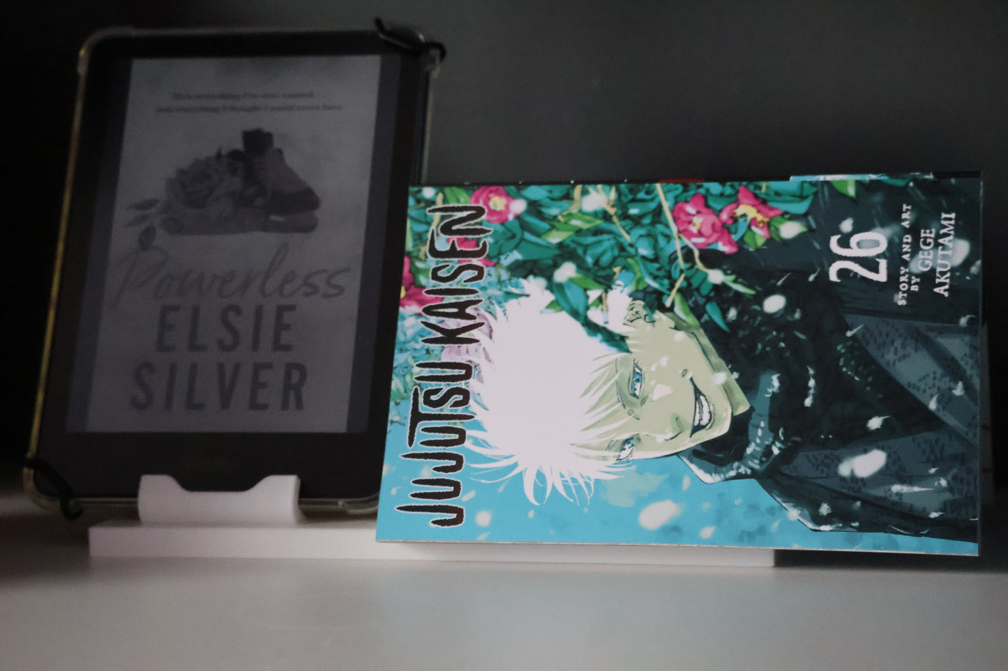 Kindle And Book Holder
