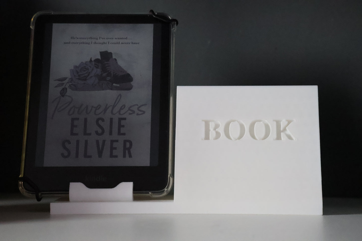 Kindle And Book Holder