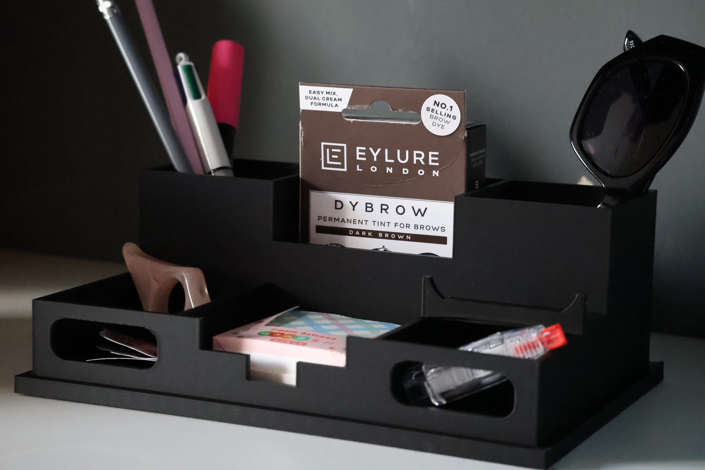 Desk Organiser With Phone Holder
