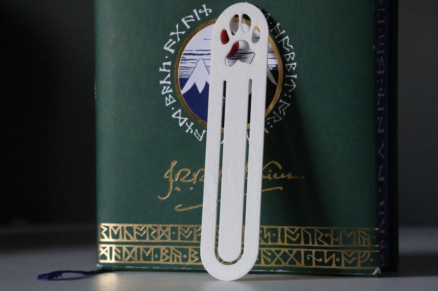 Dog Paw Bookmark